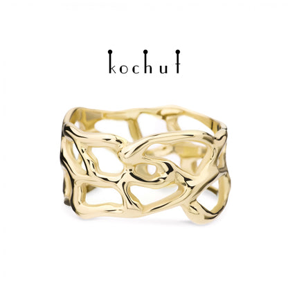 Lace – Ring aus Gelbgold