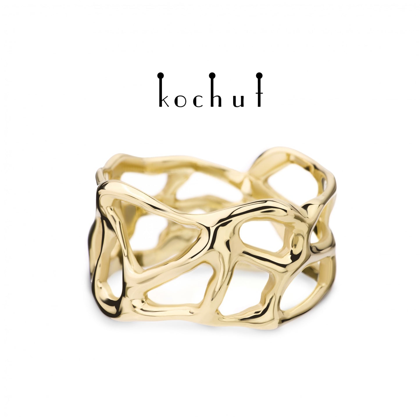 Lace – Ring aus Gelbgold