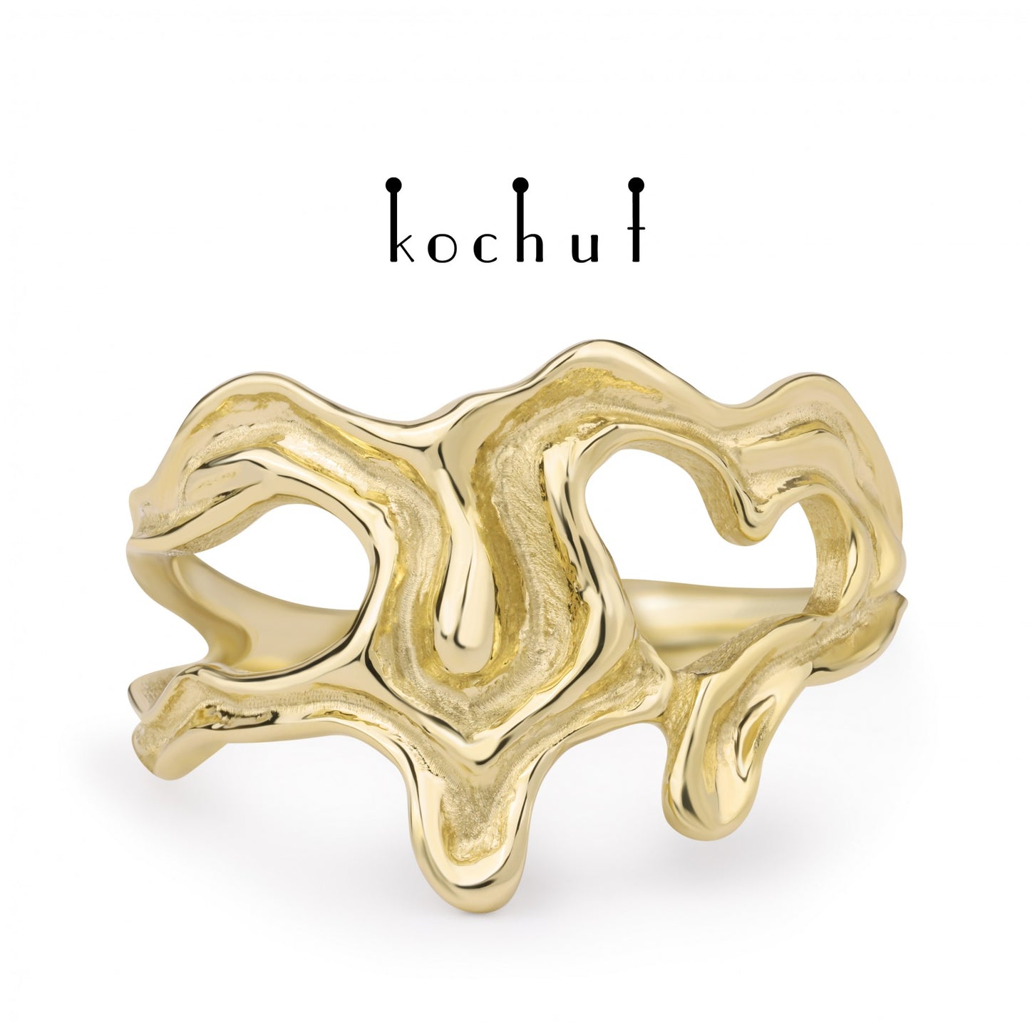 Eros — Ring aus Gelbgold