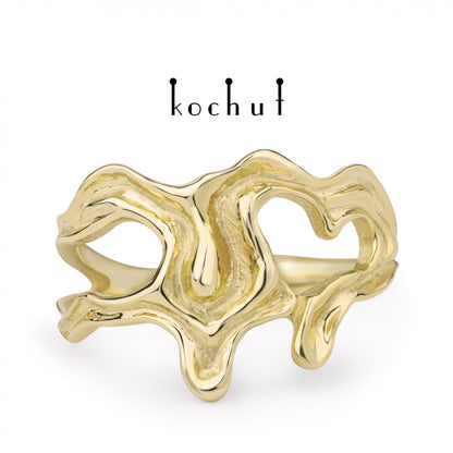 Eros — Ring aus Gelbgold