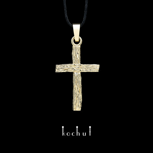 Lebensspendend — Gelbgoldkreuz