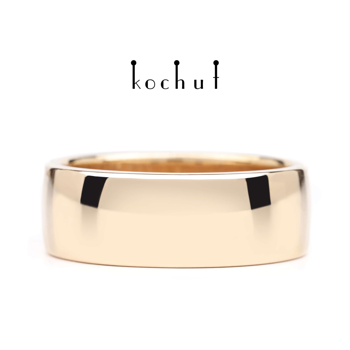 Baum des Lebens — Ehering aus Rotgold