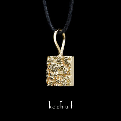 Leib und Seele — Anhänger aus Gelbgold
