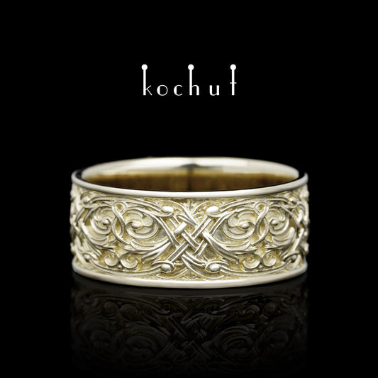 Venetian Night — Ehering aus Weißgold