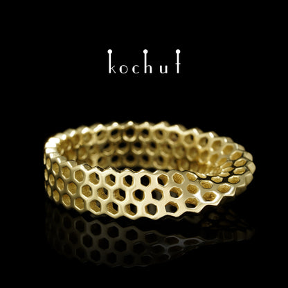 Mobius-Band: Zeitfilter — Gelbgoldring