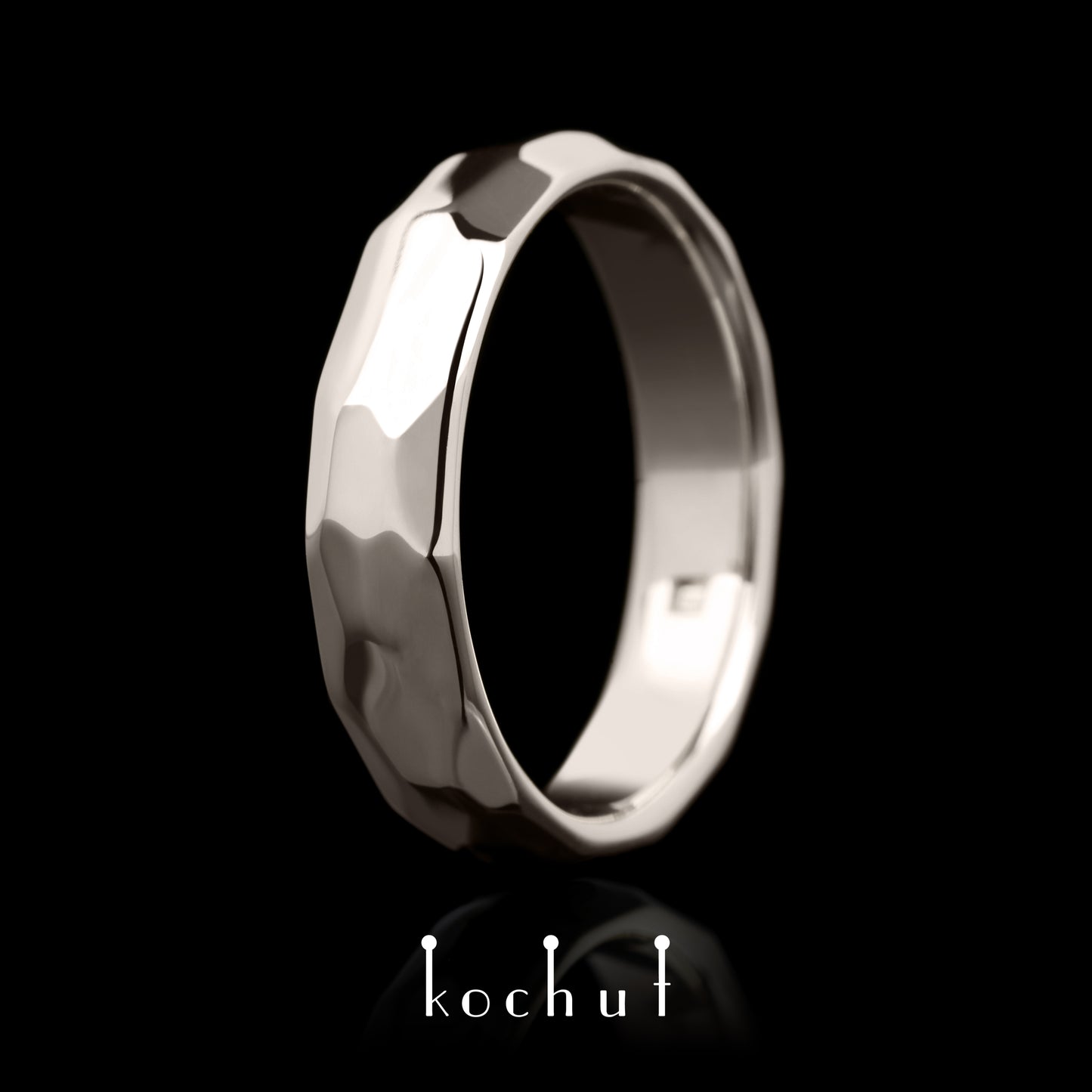Absolute — Ehering aus Palladium mit 14 Karat Gold
