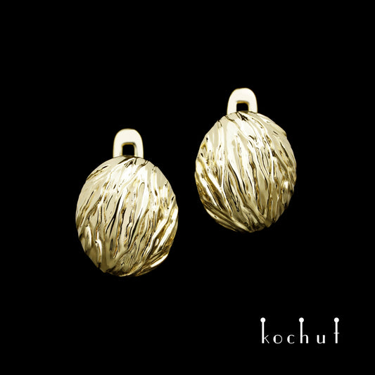 Tango — Ohrringe aus Gelbgold