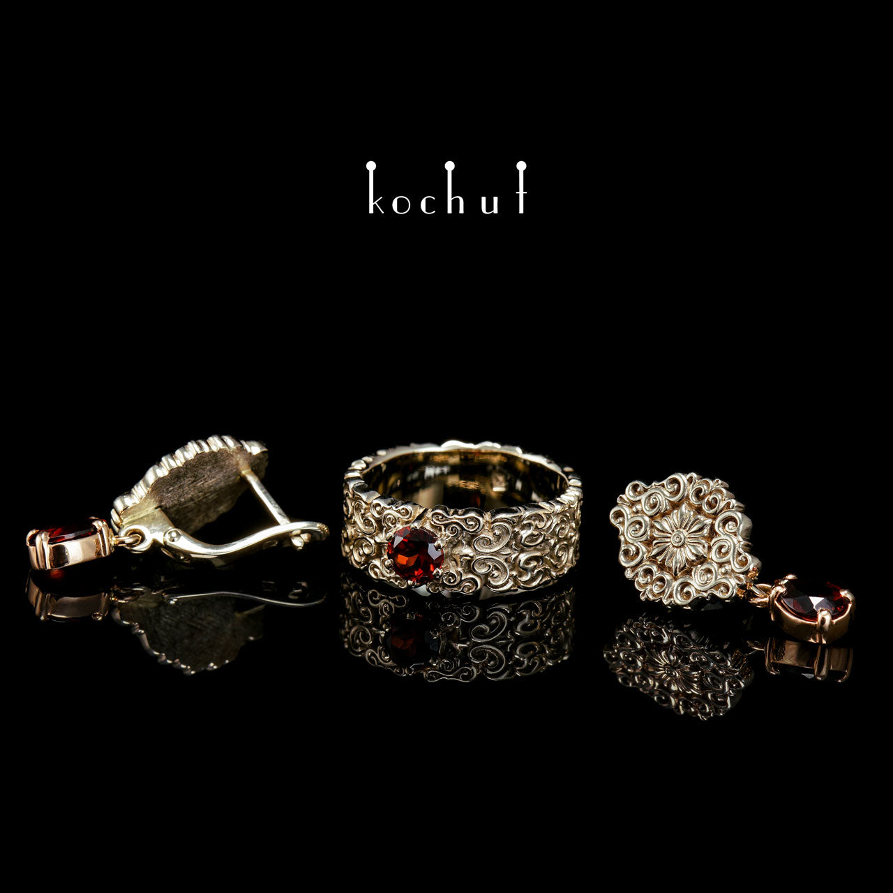 Notre Dame — Goldschmuck-Set