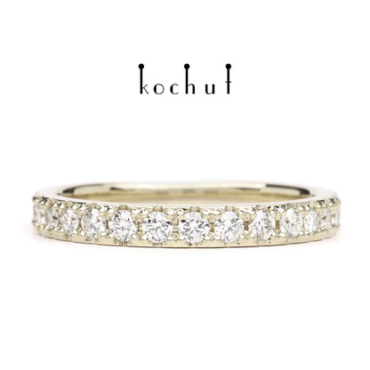 Meine Inspiration — Weißgoldring mit Diamanten