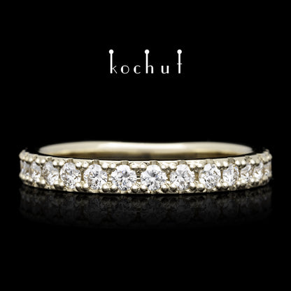 Meine Inspiration — Weißgoldring mit Diamanten