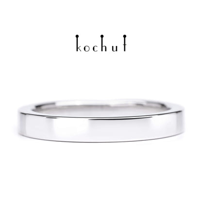 Meine Inspiration — Ring aus Weißgold mit Diamanten, beschichtet mit weißem Rhodium