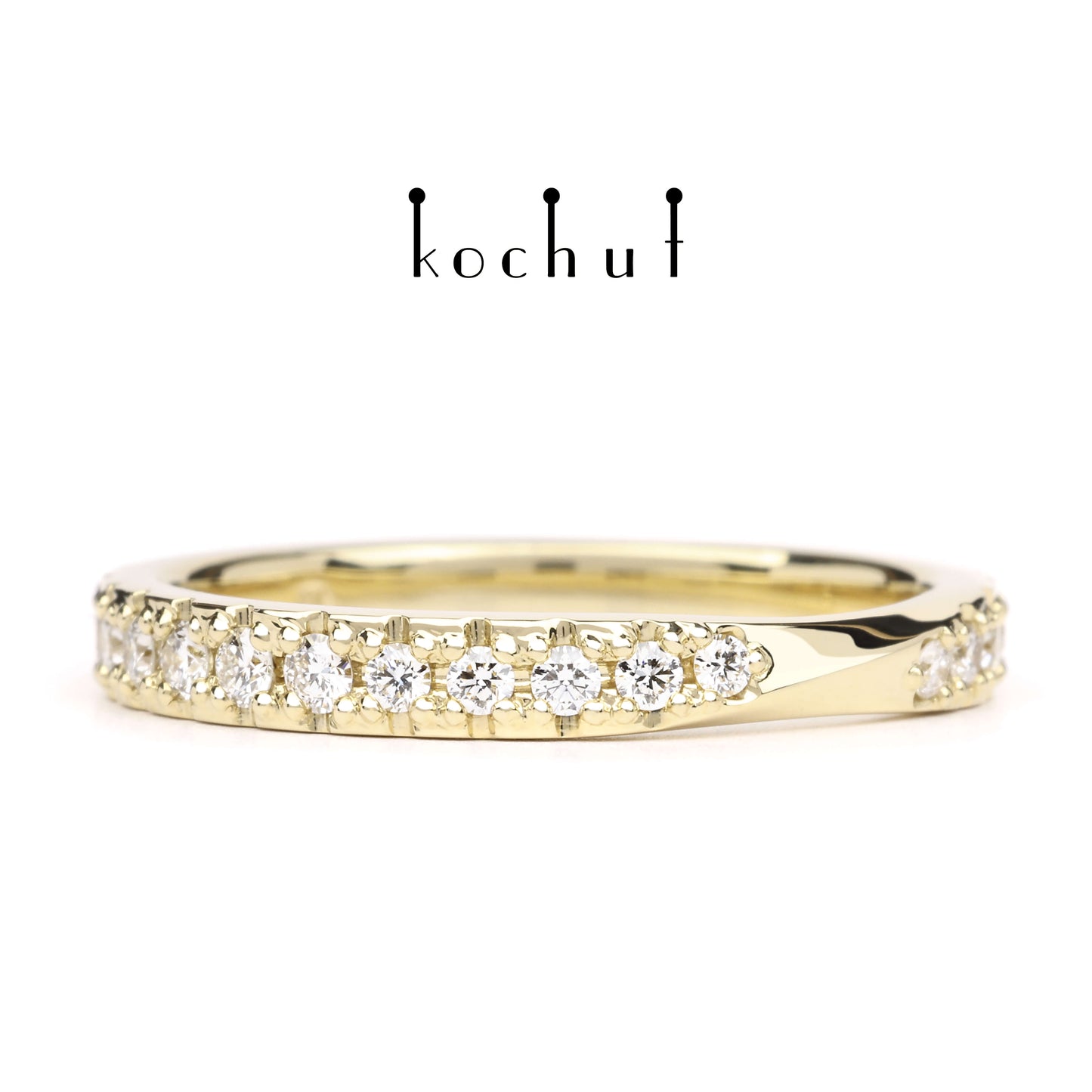 Meine Inspiration — Ring aus Gelbgold mit Diamanten