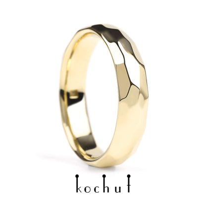 Absolute — Ring aus 14-karätigem Gelbgold