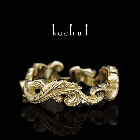 Barock — Ring aus Gelbgold