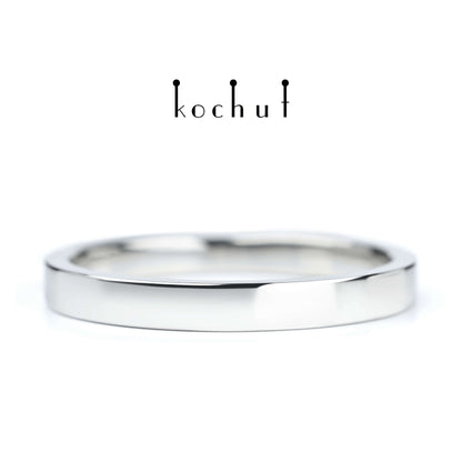 Meine Inspiration — Platinring mit Diamanten