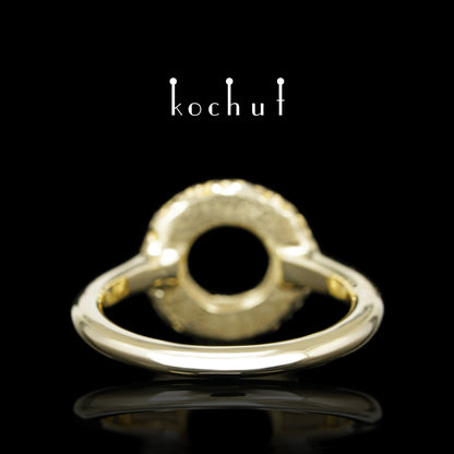 Fata Morgana — Schmuckset aus Gelbgold mit Diamanten