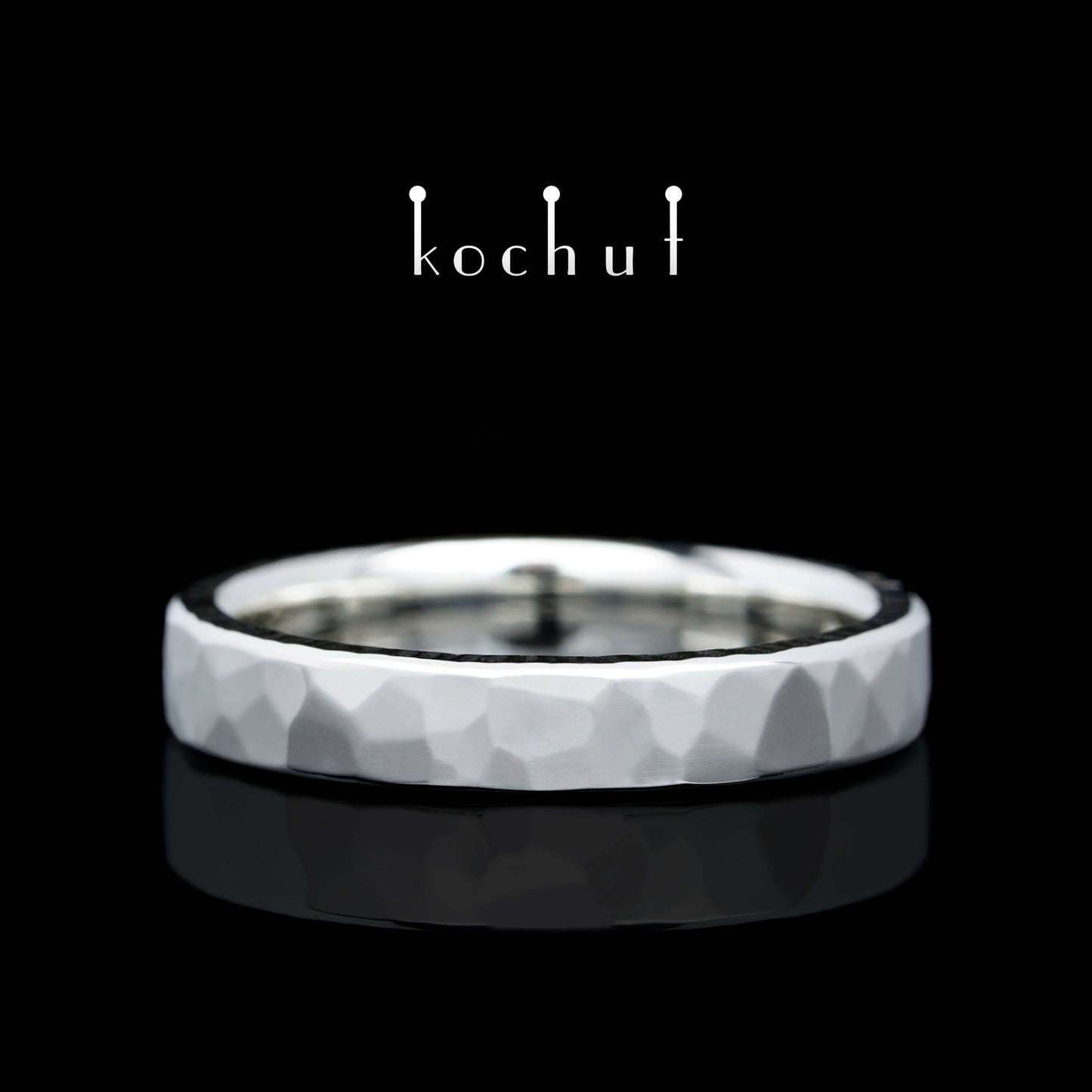 Licht: schmal — silberner Ehering