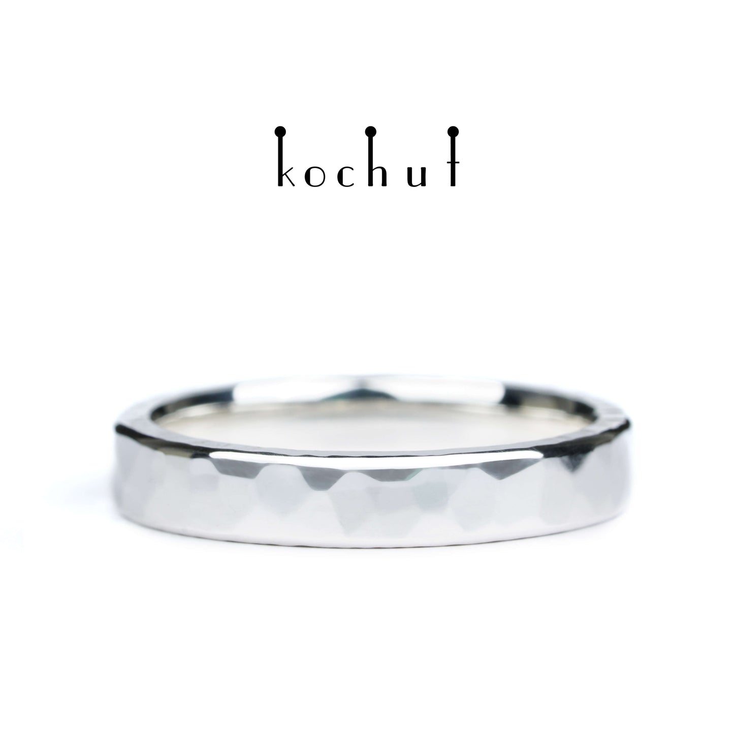 Licht: schmal — silberner Ehering