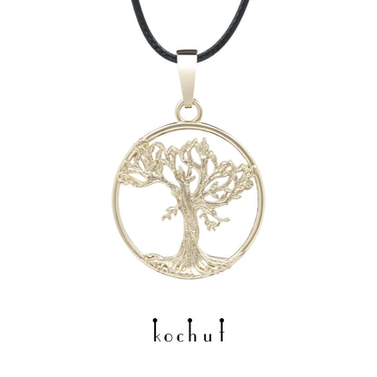 Baum der Einheit — Anhänger aus Weißgold