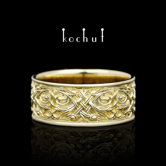 Venetian Night — Ehering aus Gelbgold