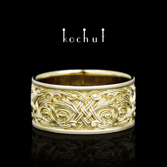 Venetian Night — Ehering aus Gelbgold