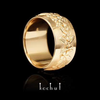 Liebeskrone — Ehering aus Rotgold