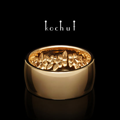 Liebeskrone — Ehering aus Rotgold