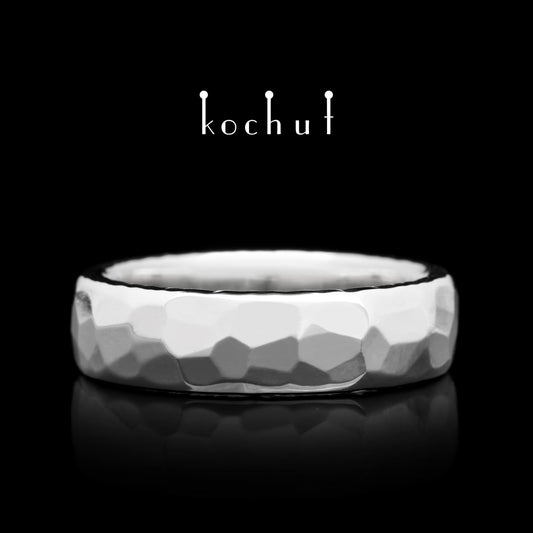 Licht — silberner Ehering