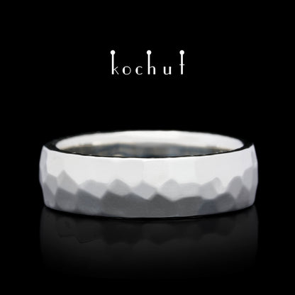Licht — silberner Ehering