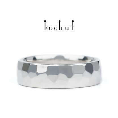 Licht — silberner Ehering