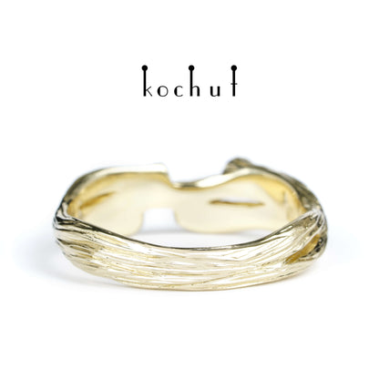 Zweig: Revival — Ring aus Gelbgold mit Diamanten