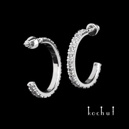 Mein Orbit — Schmuckset aus Platin mit Diamanten