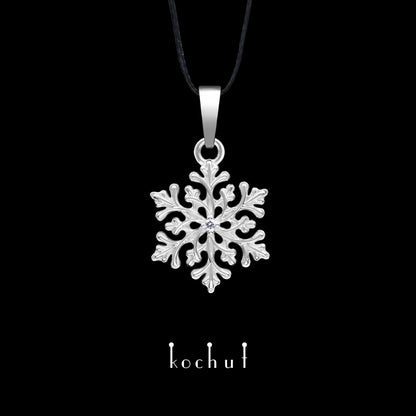 Gerda's Touch — Anhänger aus Weißgold mit Diamanten, beschichtet mit weißem Rhodium