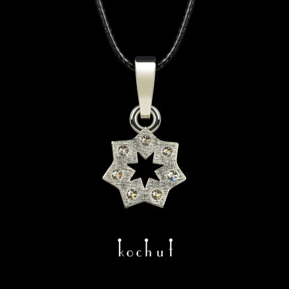 Elenielle — Weißgold-Anhänger mit Diamanten